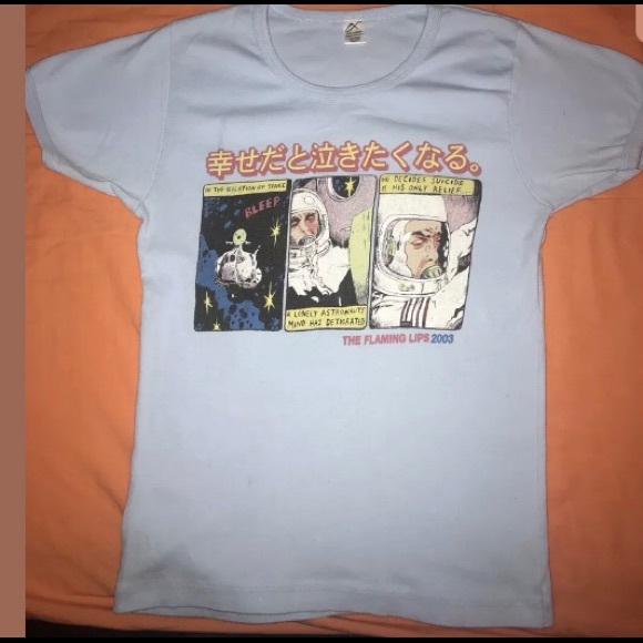 🤘🏼RARE 2003 Robotic Flaming Lips Concert Tee💋 - Picture 2 of 6